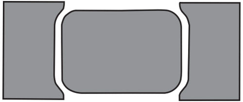 1961 Chevrolet Impala Trunk Mat 2DR Hardtop/Coupe In Carpet With Pad C-3 Red Tuxedo