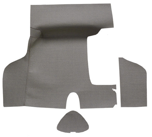 1955-1956 Mercury Custom Trunk Mat 2DR Convertible Without Boards 52B Mercury Weave Burtex