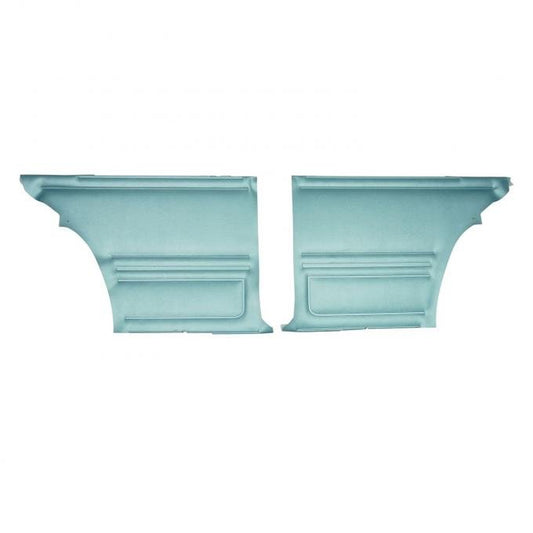 *1967 Chevrolet Camaro; Standard Hardtop Rear Door Panels - Light Blue
