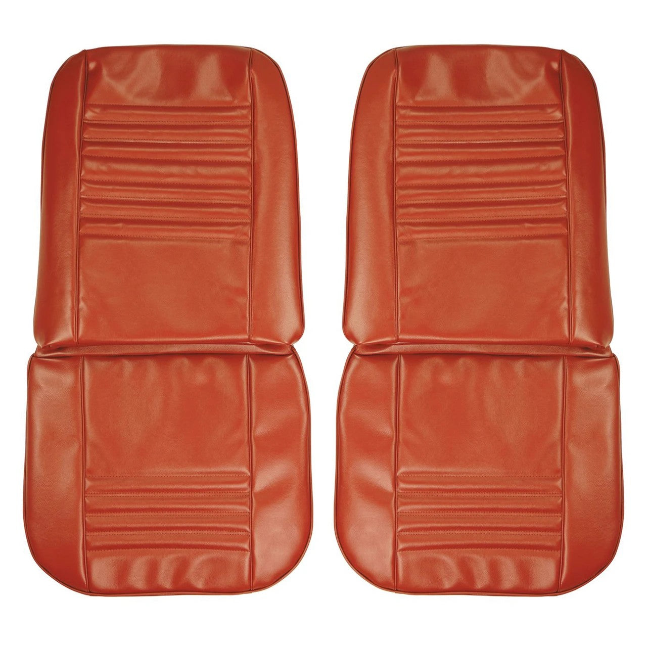 1967 Chevelle; Front Bucket Seat Covers; Red