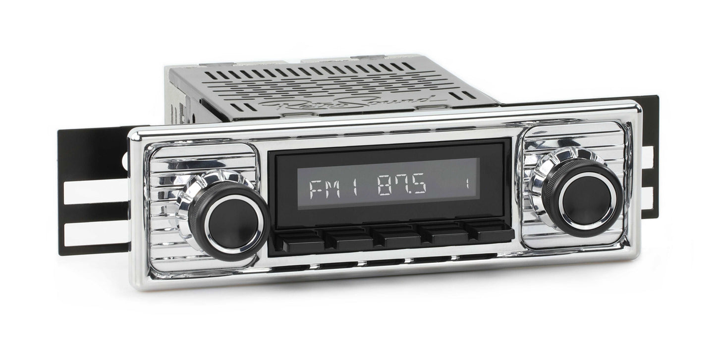 1955-1963 Mercedes-Benz 180 RetroRadio with Chrome Faceplate