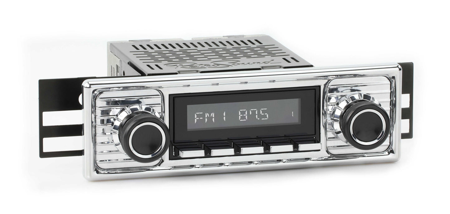 1955-1966 Mercedes-Benz 220 RetroRadio with Chrome Faceplate