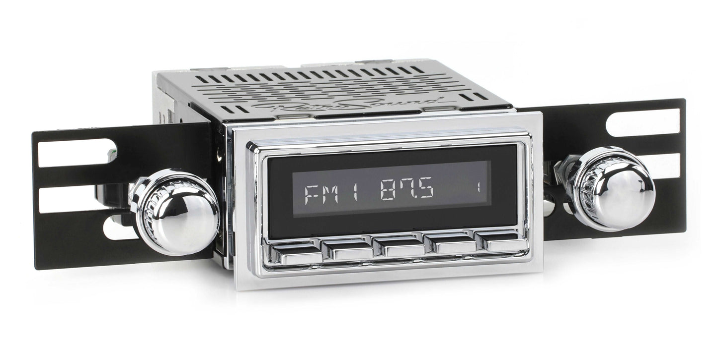 1950-1965 Porsche 356 RetroRadio with Chrome Bezel