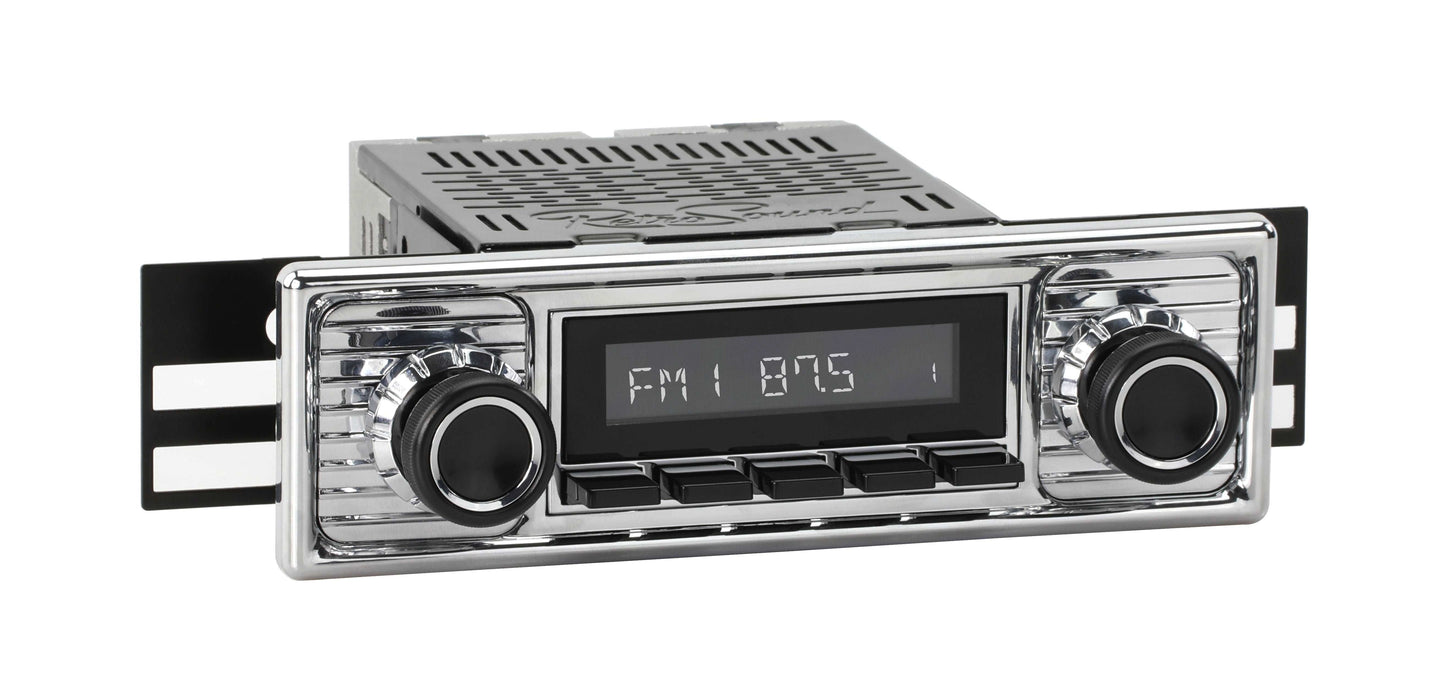 1955-1966 Mercedes-Benz 220 RetroRadio with Chrome Faceplate