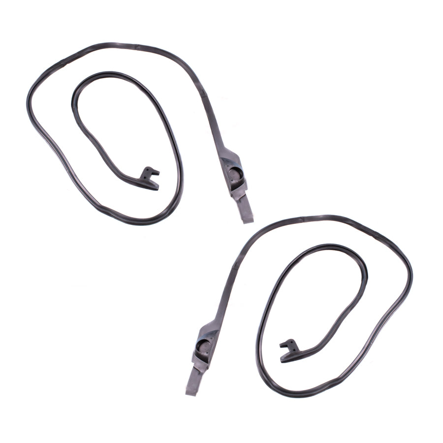 *1963-65 Ford Falcon, Mercury Comet, 2-Dr Hardtop; Door Seals - Pair