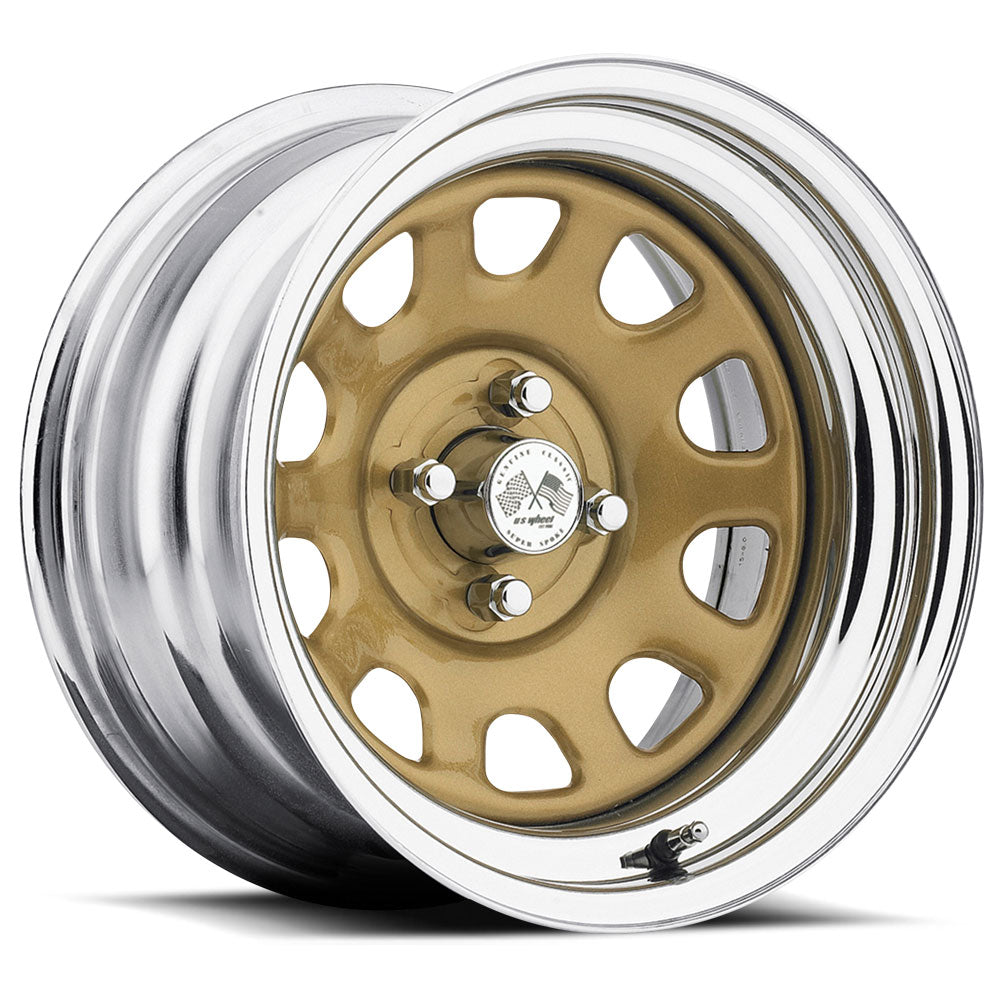 U.S. Wheel Daytona (Series 022) - Gloss & Chrome