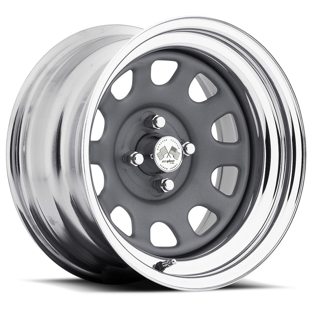 U.S. Wheel Daytona (Series 022) - Gunmetal & Chrome
