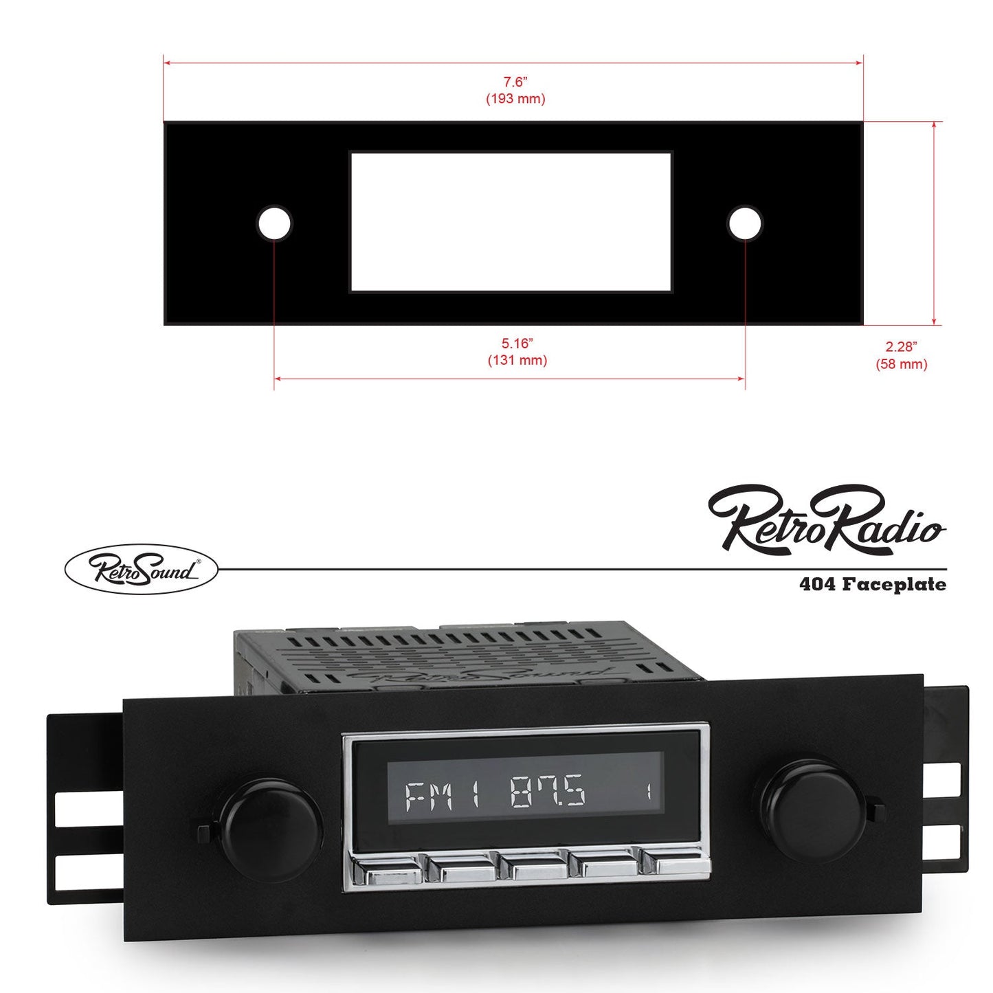 Faceplates