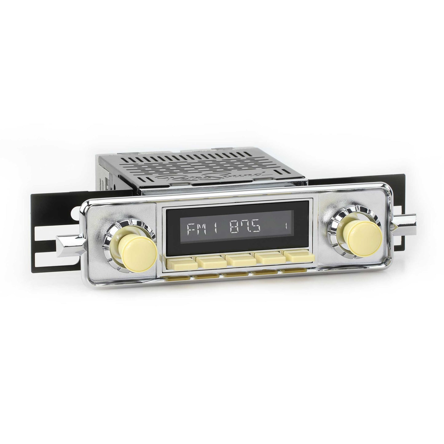 1958-1967 Volkswagen Beetle RetroRadio with "Sapphire"-style Plate