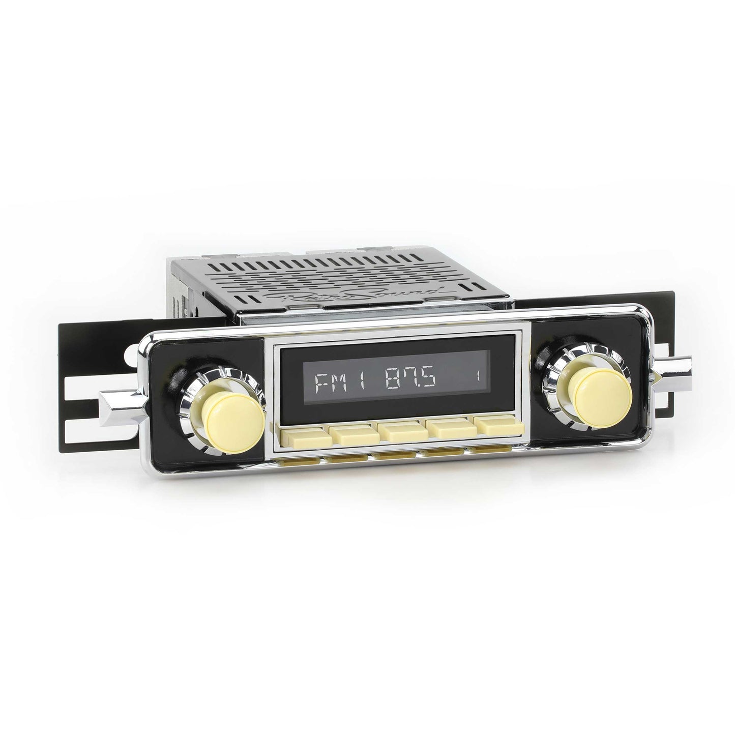1958-1967 Volkswagen Beetle RetroRadio with "Sapphire"-style Plate