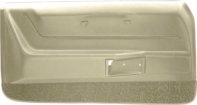 *1968 Chevrolet Camaro; Molded Door Panels, Deluxe Interior - Ivy Gold, Pair