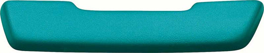 *1968-72 Buick, Chevrolet, Oldsmobile, Pontiac, Front Arm Rest Pad, Urethane Reproduction, 12" Length, LH, Turquoise