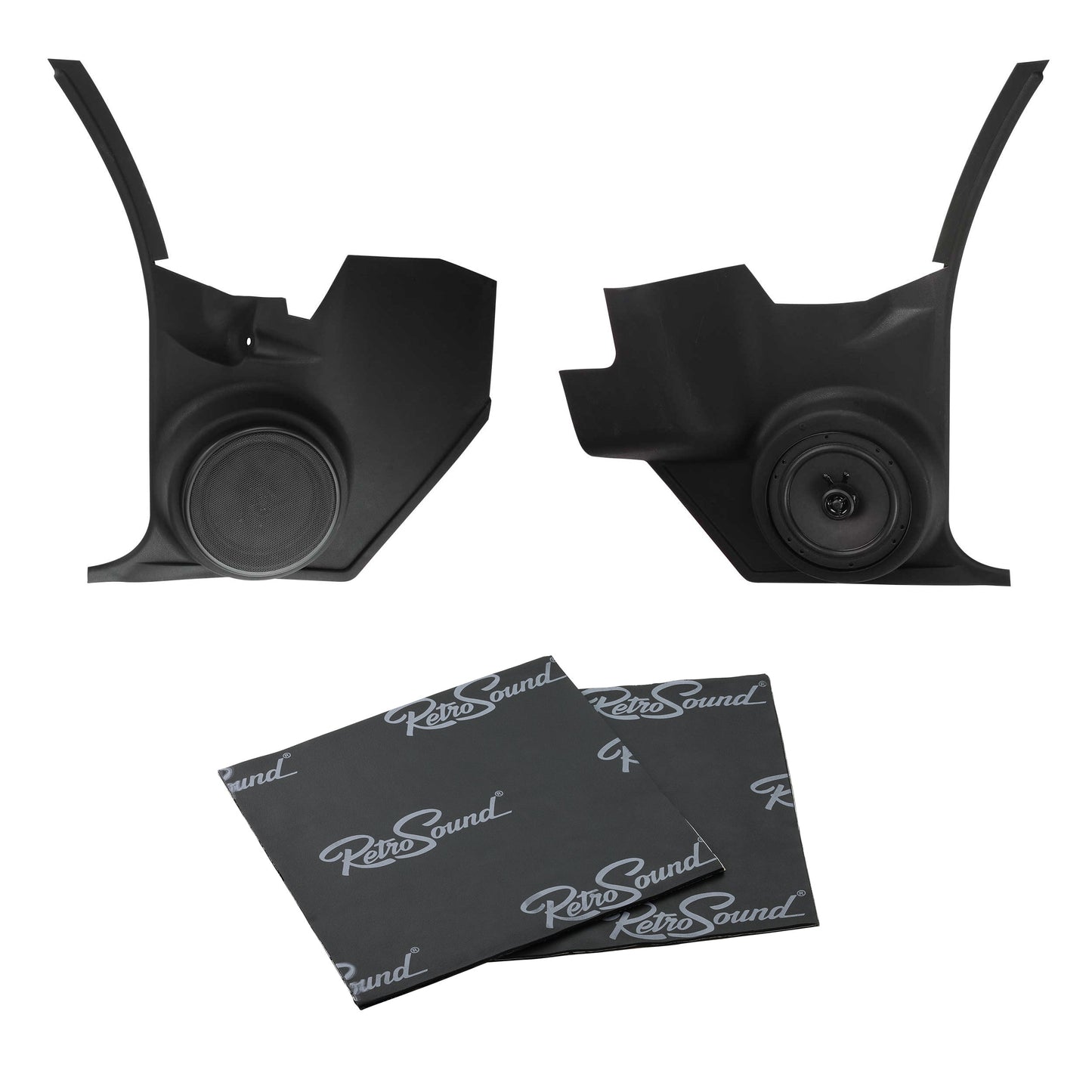 Kick Panels for 1968-1972 Pontiac GTO with Factory Air Conditioning