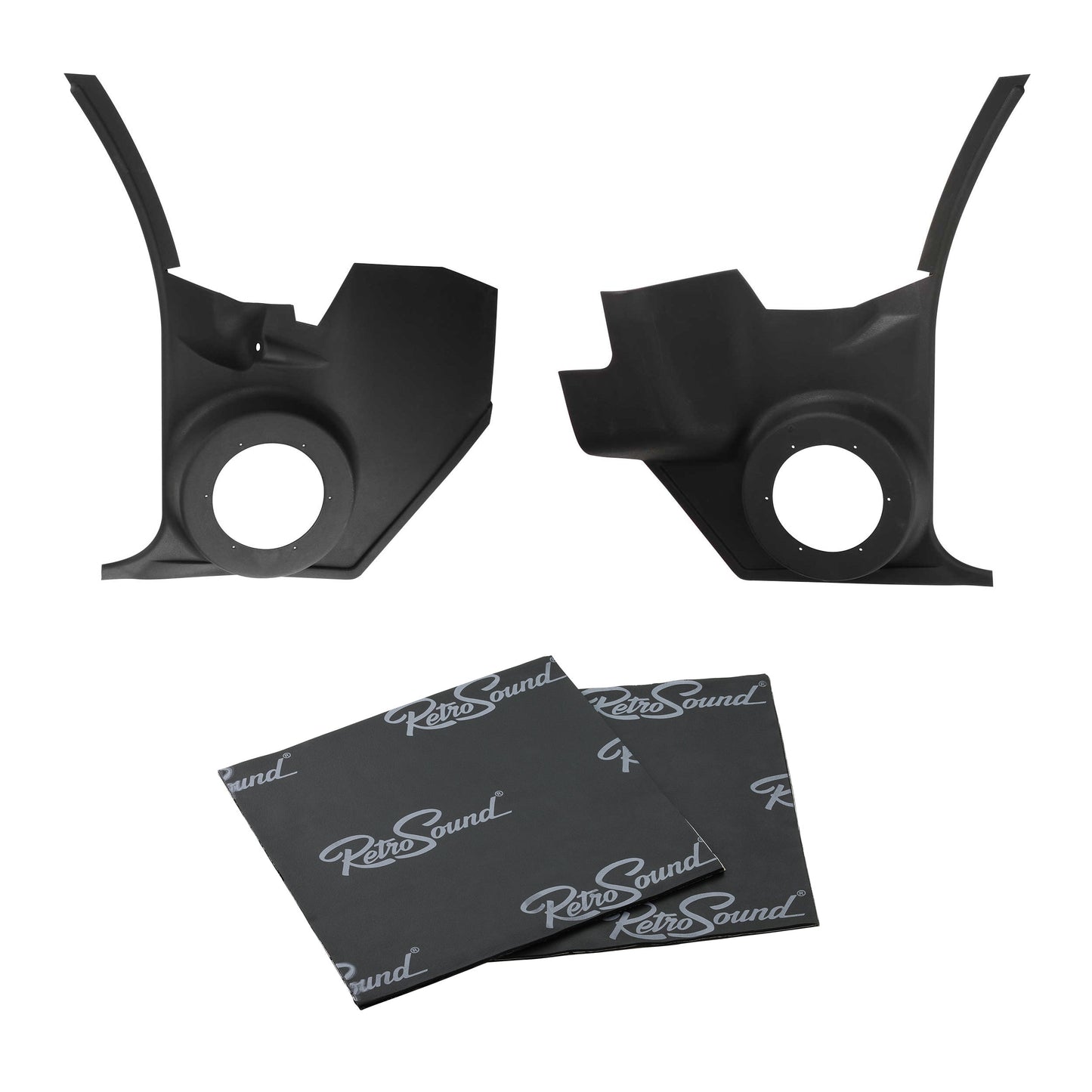Kick Panels for 1968-1972 Pontiac GTO with Factory Air Conditioning