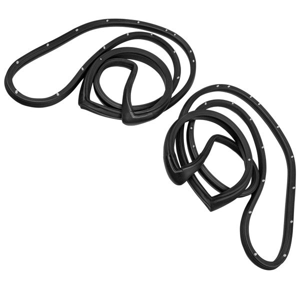 *1978–1988 GM Malibu, Regal, Cutlass, LeMans, Bonneville; Rear Molded Door Seals - Pair