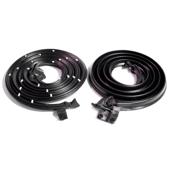 *1965–1966 Full-Size GM Cars; Door Seals, w/ Clips & Molded Ends