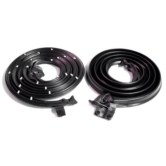 *1965–1966 Full-Size GM Cars; Door Seals, w/ Clips & Molded Ends