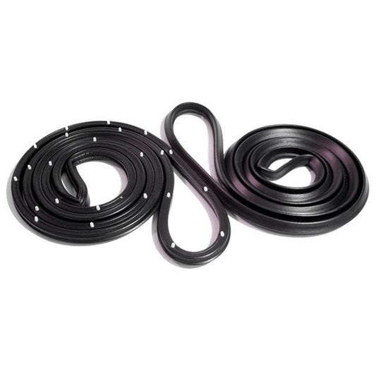 *1967-68 GM Full-Size Cars, 4-Dr Sedans; Front Molded Door Seals w/ Clips