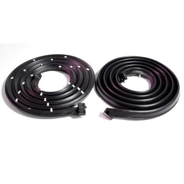 *1961–62 Full-Size GM Cars; Molded Door Seals, w/ Clips