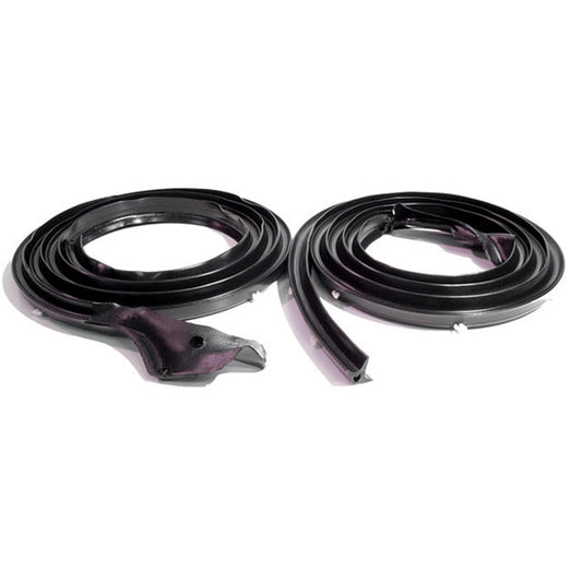 *1970–74 Dodge Challenger, Plymouth Barracuda/Cuda, 2-Dr Hardtop; Molded Door Seals with Clips
