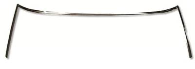 *1968–72 GM A-Body Hardtops, El Camino & Monte Carlo; Upper Front Windshield Molding (UPPER ONLY)