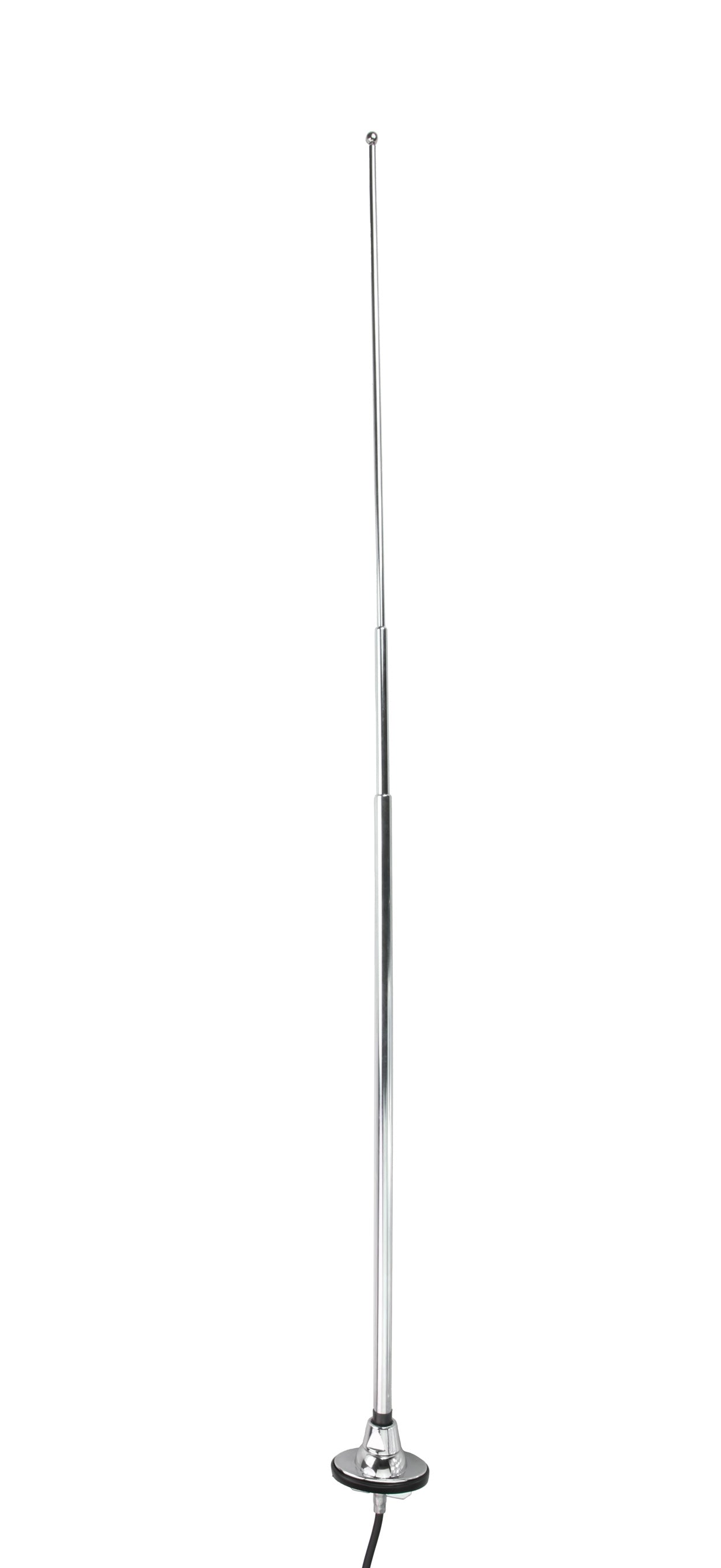 Universal 1965-1985 Ford Replacement Antenna with Oval Base