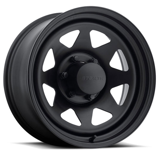 U.S. Wheel 8-Spoke Stealth (Series 704) - Black