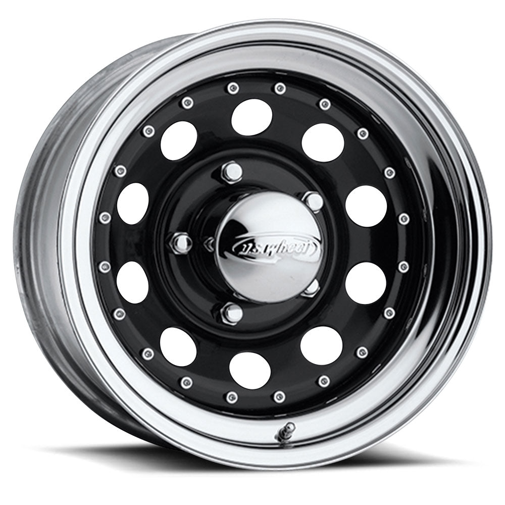 U.S. Wheel Modular (Series 94) - Black & Chrome