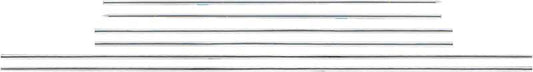 *1966 Chevy II Nova, 2-Dr Hardtop & Convertible; Body Side Molding Kit (6pcs)