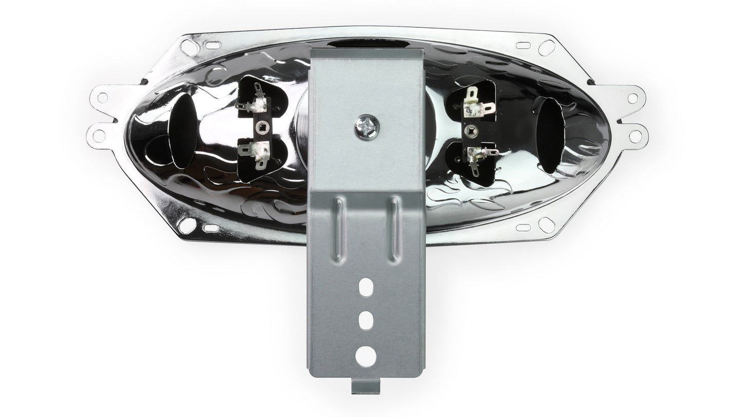 RetroSound 4" x 10" Premium Stereo Dash Speaker for 1968-1969 Chevrolet El Camino with No Factory Air Conditioning