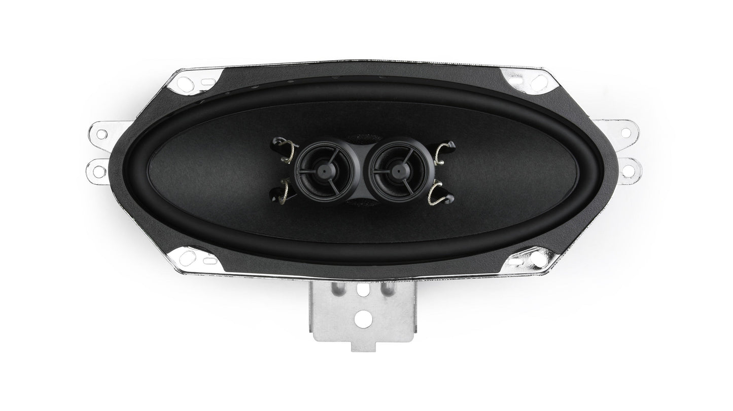 RetroSound 4" x 10" Premium Stereo Dash Speaker for 1970-1981 Pontiac Trans Am With Mono Factory Radio