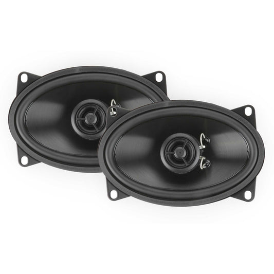 RetroSound® Premium Stereo Speakers 4" x 6" - Final Sale