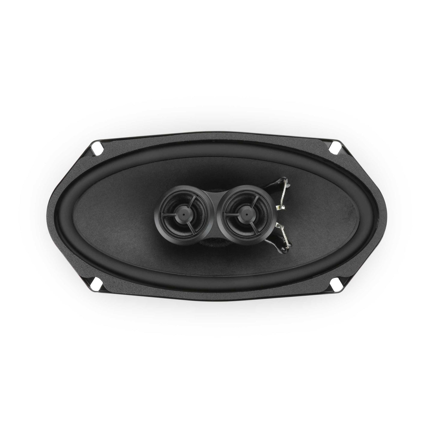 RetroSound Premium 4"x8" Ultra-thin 3-way Dash Speaker Pair
