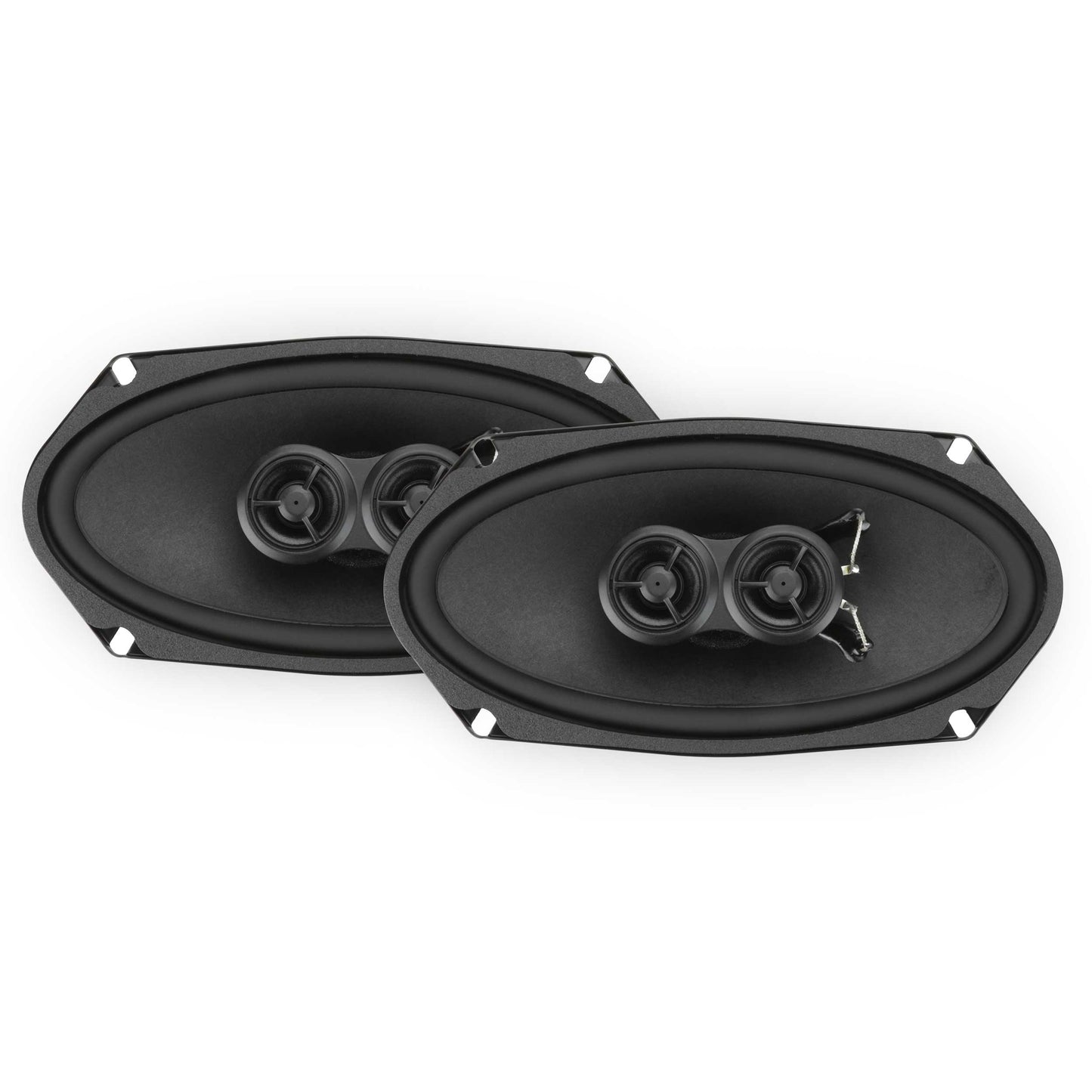 RetroSound 4" x 8" Premium 3-Way Speakers for 1966 Ford Thunderbird with Deluxe Factory Radio