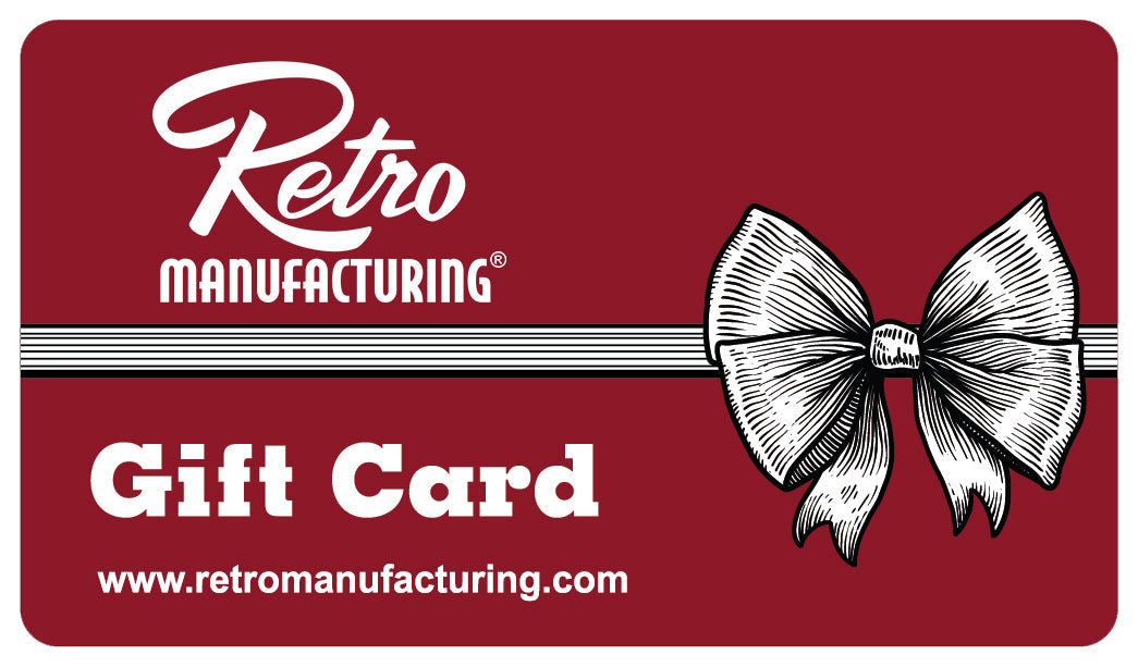 Retro Manufacturing Gift Card