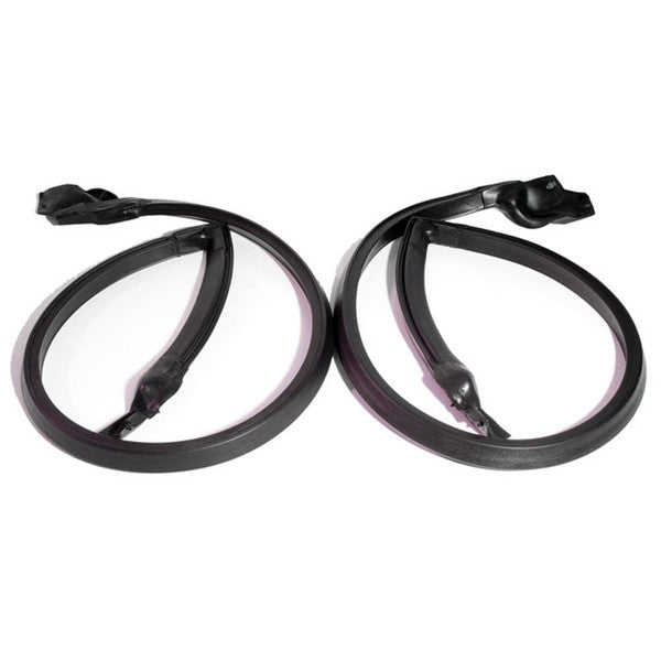 *1971-81 Chevrolet Camaro, Pontiac Firebird, 2-Dr Hardtop; Roof Rail Seals with Molded Ends - Pair