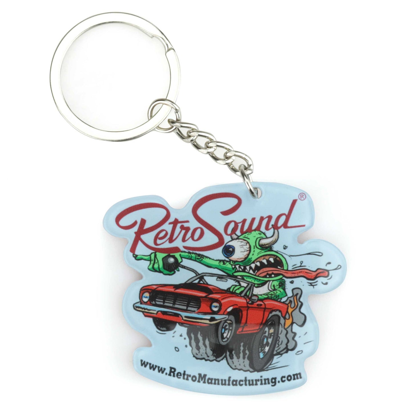 RetroSound Acrylic Keychain