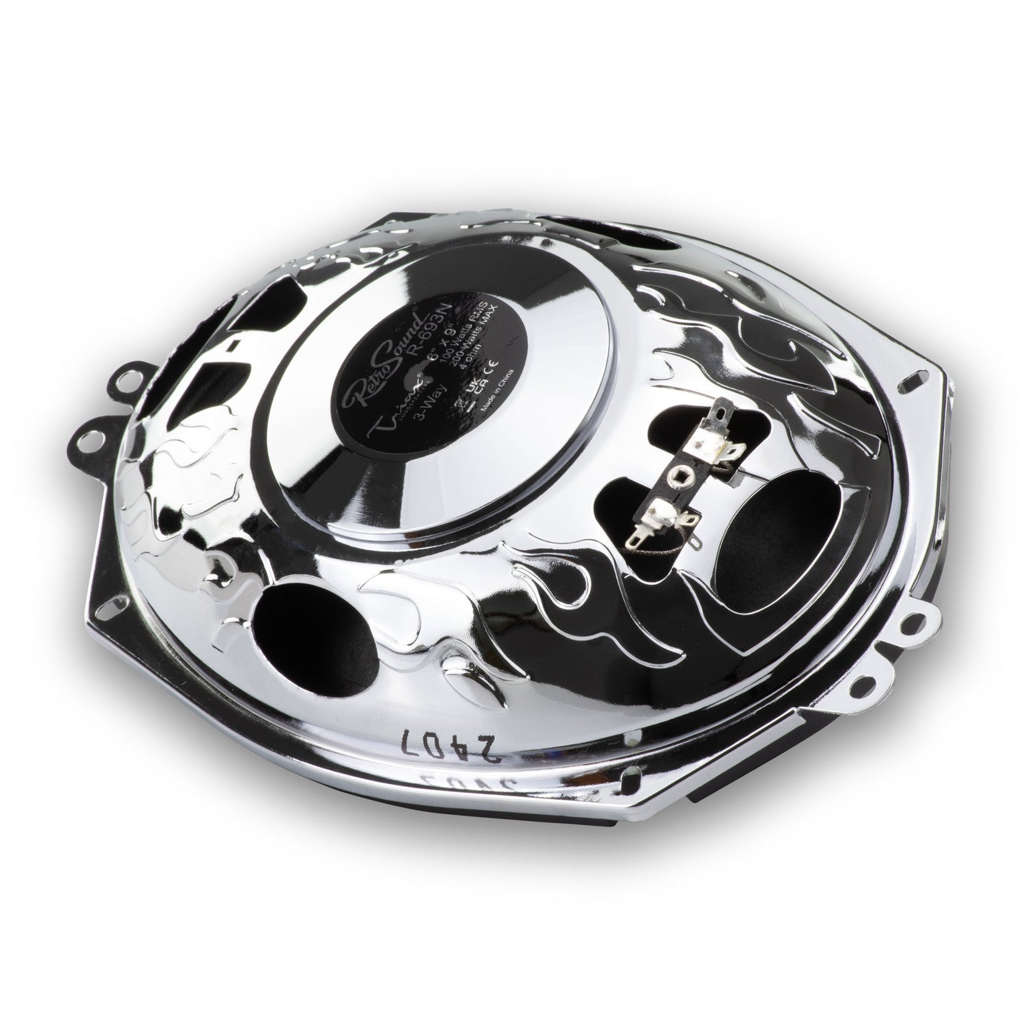 6"x9" 3-Way Premium Ultra-thin Dodge Aspen Rear Deck Replacement Speakers