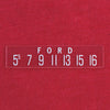 RetroSound Vintage Overlays: Ford Logo Glass Screen Protectors for Huntington Radio