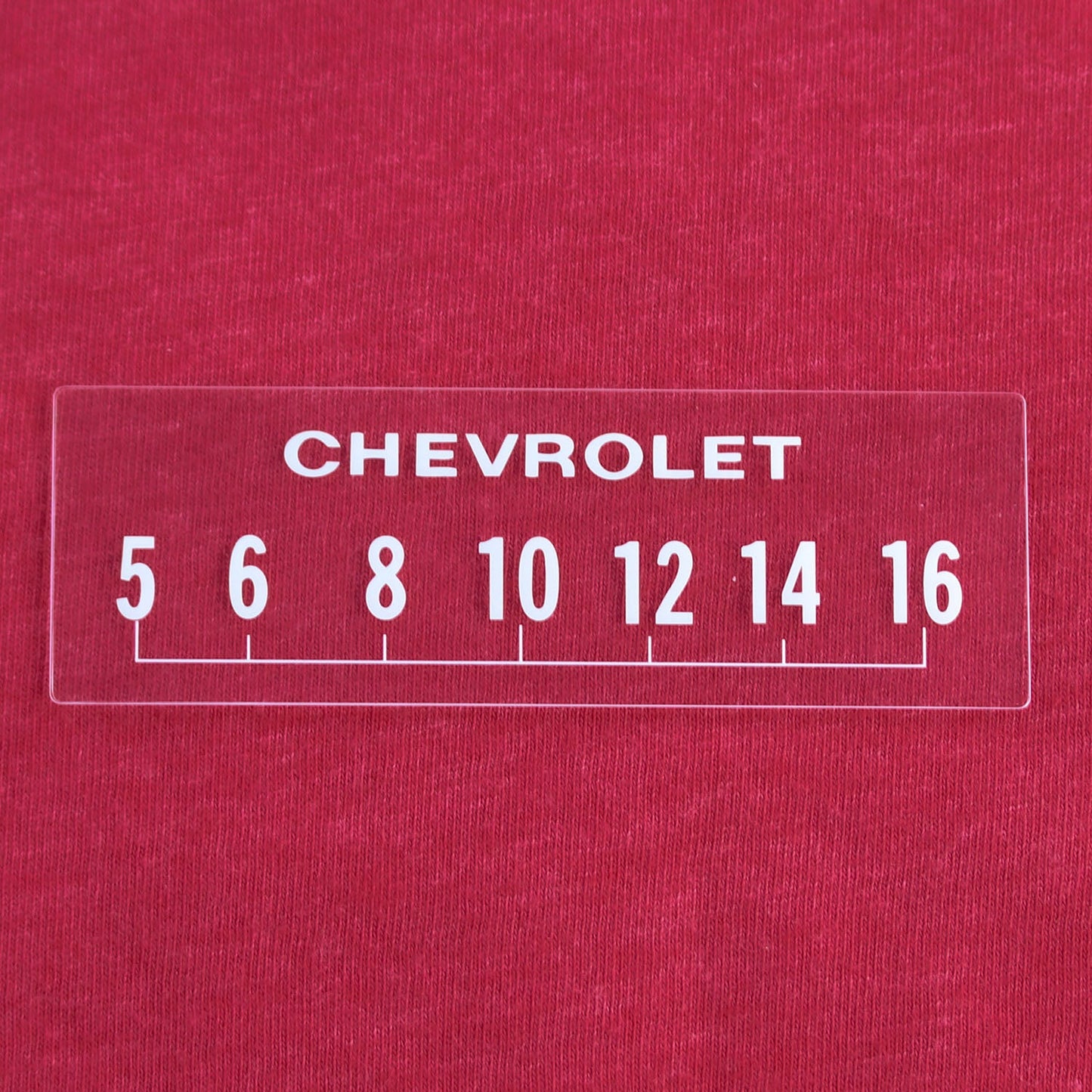 RetroSound Vintage Overlays: Glass Chevrolet Block Screen Protectors