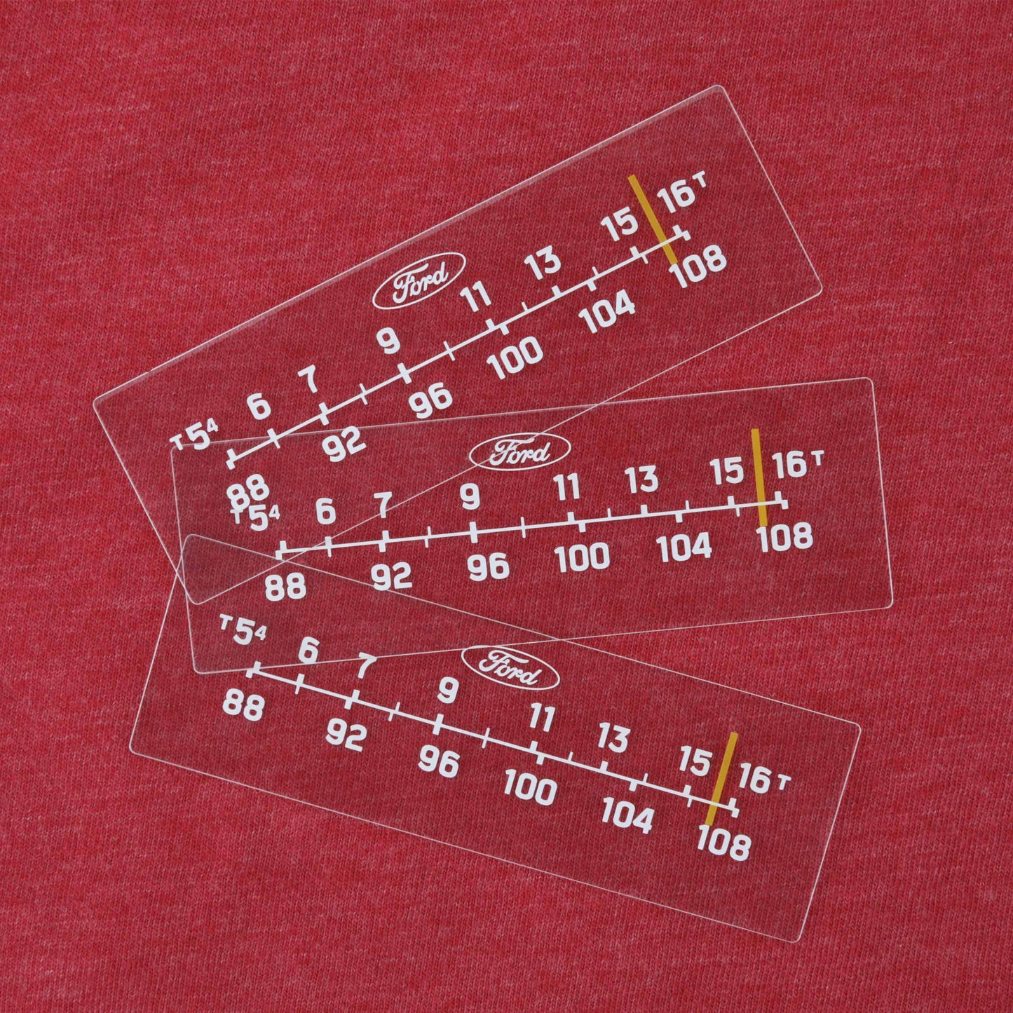 Vintage Overlay for 1970’s-80’s Ford RetroRadio® - Tempered Glass