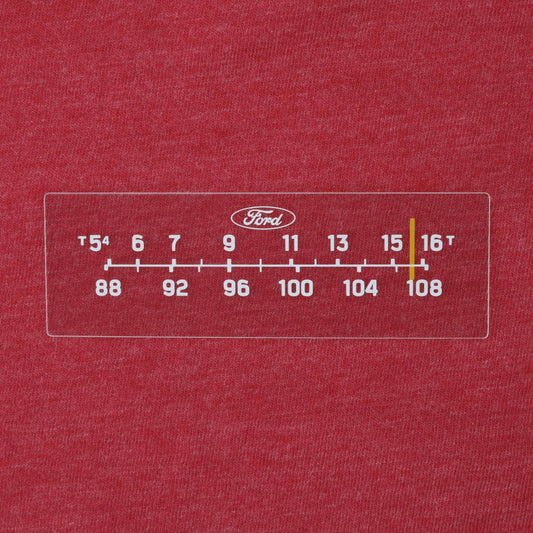 Vintage Overlay for 1970’s-80’s Ford RetroRadio® - Tempered Glass