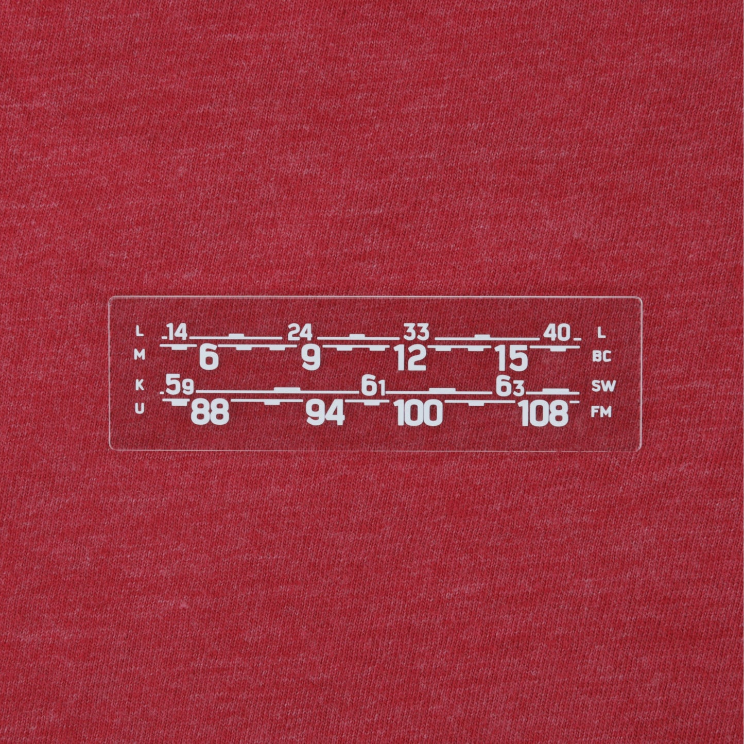 RetroSound® Europa Tempered Glass Vintage Overlay
