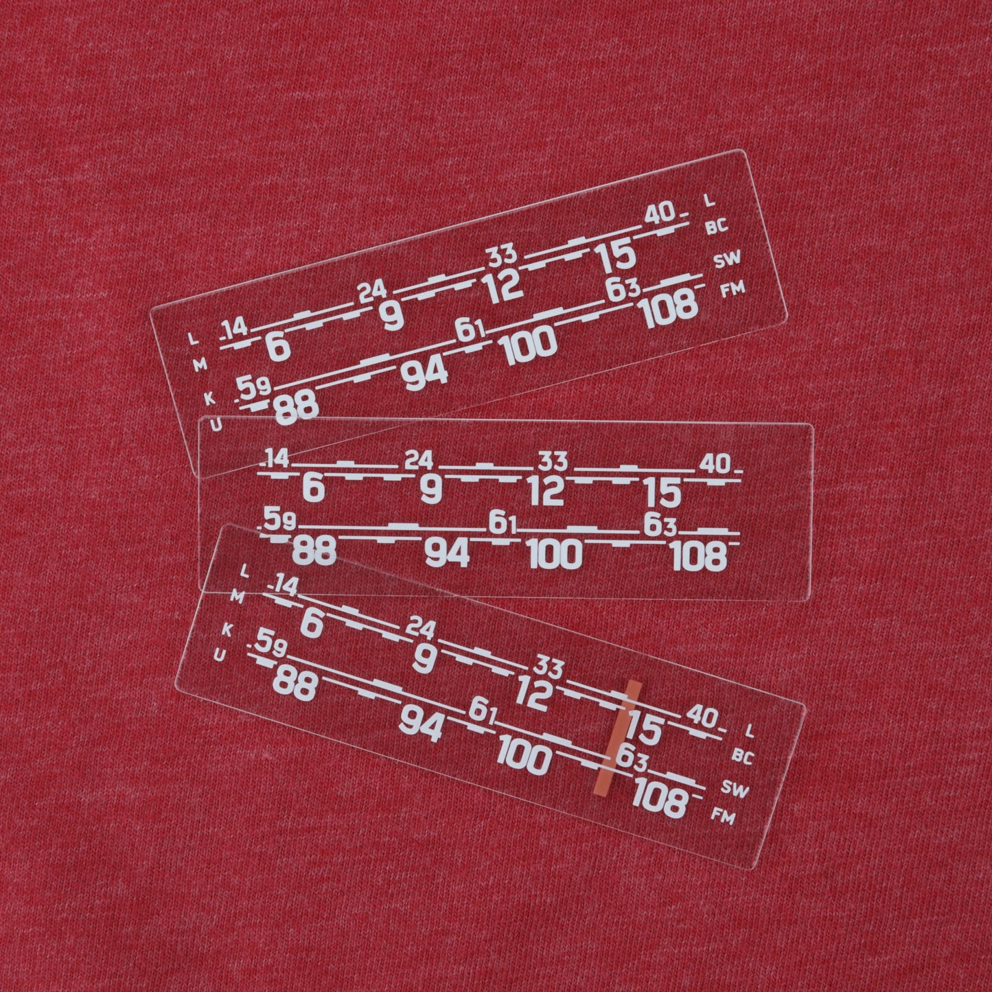 RetroSound® Europa Tempered Glass Vintage Overlay
