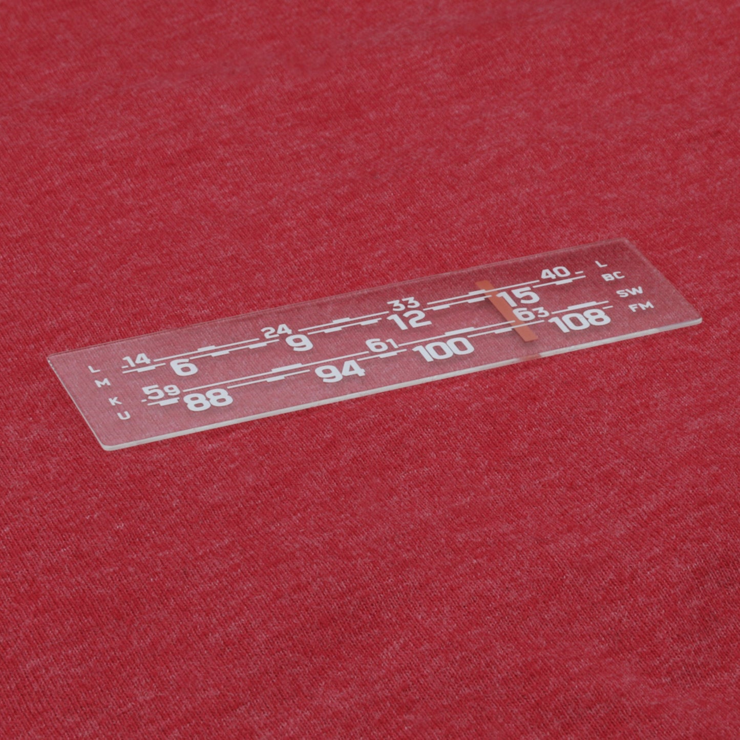 RetroSound® Europa Tempered Glass Vintage Overlay