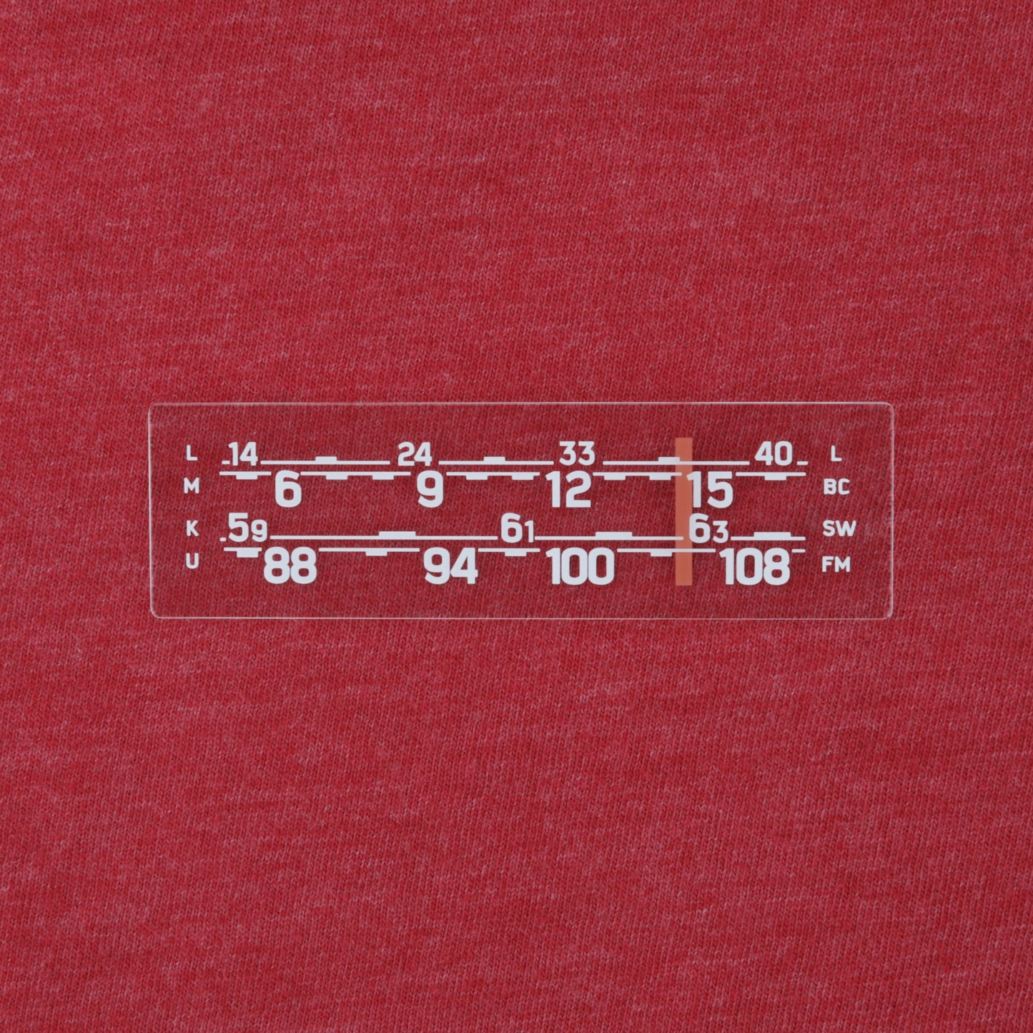 RetroSound® Europa Tempered Glass Vintage Overlay