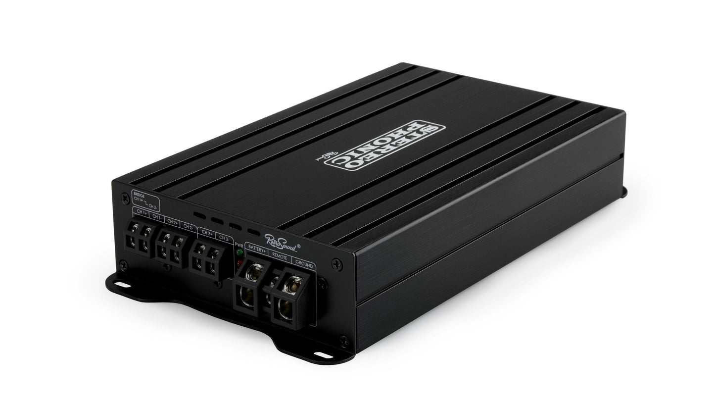 RetroSound® Stereophonic 3-channel Amplifier
