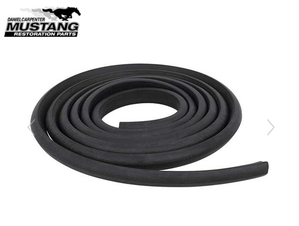 1965-66 Ford Mustang Trunk Lid Seal - Fastback (Luggage Compartment Weatherstrip)