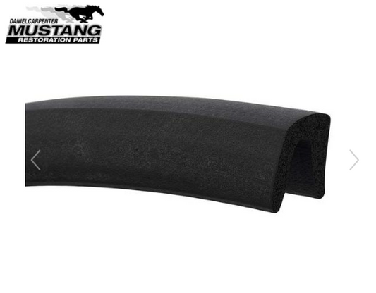 1965-66 Ford Mustang Trunk Lid Seal - Fastback (Luggage Compartment Weatherstrip)