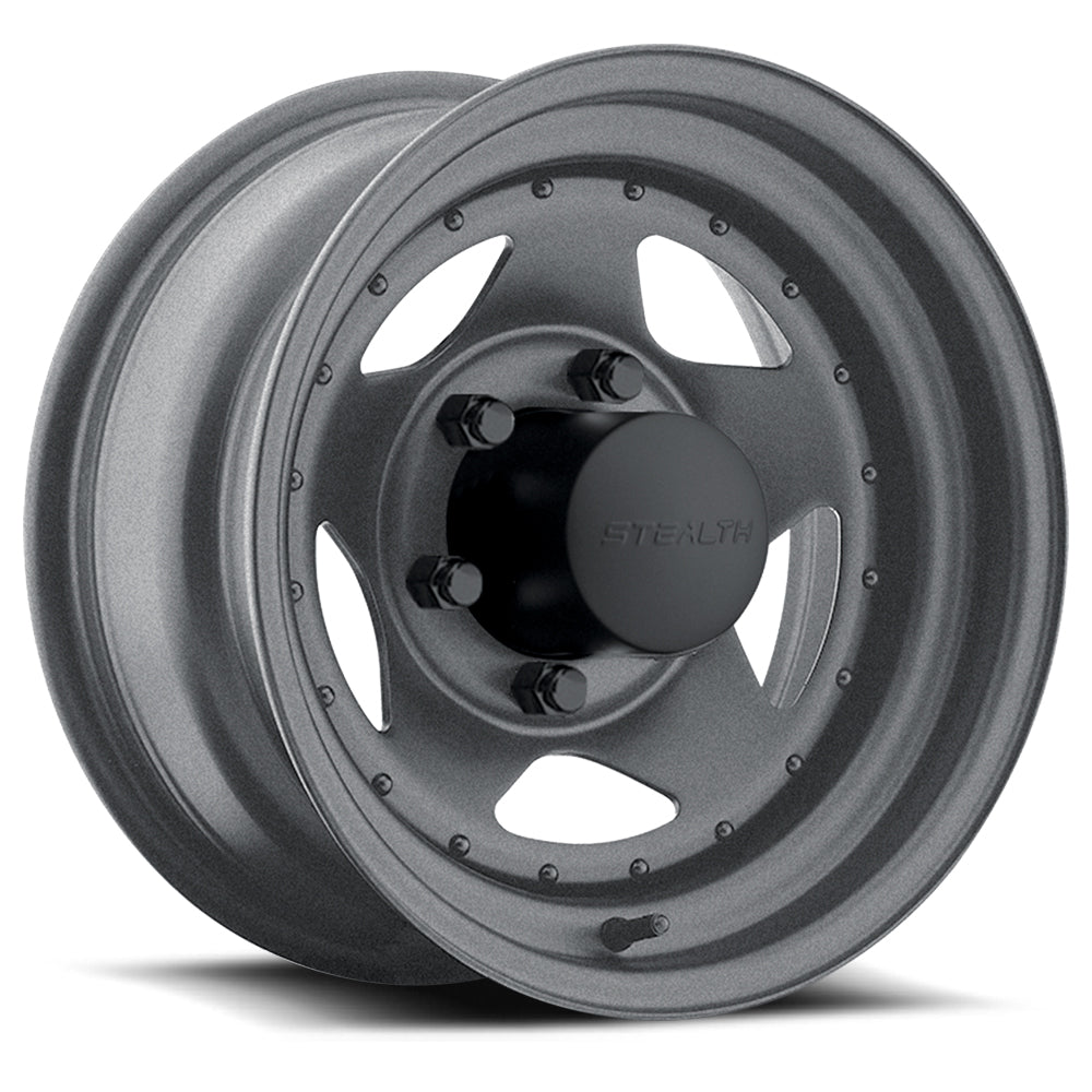 U.S. Wheel Star (Series 304) - Gunmetal